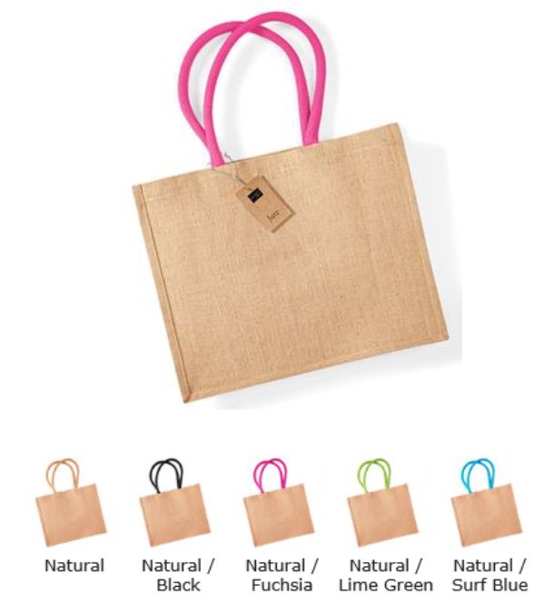 Westford Mill W407 Jute Classic Shopper  Westford Mill W407 Jute Classic Shopper